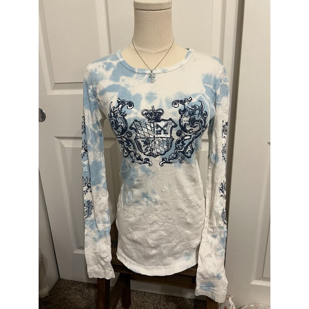 y2k vintage graphic long sleeve top - Picture 2 of 6